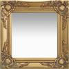 vidaXL Specchio da Parete Stile Barocco 40x40 cm Oro
