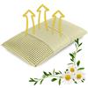 IlGruppone Guanciale In Memory Foam Microforato Profumato Aromaterapia Cuscino Letto Saponetta Prodotto Italiano Traspirante Sfoderabile Colorato Anallergico - Camomilla