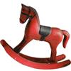Generico Statua Di Cavallo,Giocattoli Dondolanti in Legno Vintage Divertenti,Giocattoli Animali Fattoria per Bambini Statuetta Cavallo - Per Bambini Bambine Compleanno Natale Casa Ufficio Soggiorno Stanza Gioc