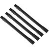 Jwthee Tubo flessibile universale a collo di cigno, 4 pezzi 10 mm Tubo flessibile per lampada a collo di cigno Microfono Collo di cigno Filettatura fine Tubo flessibile pieghevole in (15 cm)