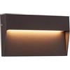 Sovil Segnapasso Rettangolare Moderno Geo Alluminio Caffè 6W Led 4000K