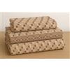 Corredocasa - Completo Lenzuola Letto in Morbido e Caldo Pile, Ancora più Caldo della Flanella Set di Lenzuola Matrimoniale, Singolo e Una Piazza e Mezza con Federe, (Beige, Singolo)