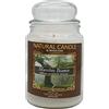 NATURE CANDLE by Bonturi Casa NATURE CANDLE candela profumata 100% cera vegetale - Giara 580g Muschio Bianco