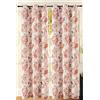 HOME ZEN HOUSEHOLD LINEN tenda art miste fantasie floreali primaverili autunnali con fiori e foglie drappeggi con 8 anelli in ferro molto scorrevoli in tessuto leggero non coprente semitrasparente dis rose