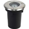 Vet Italy Vetrineinrete® Faretto incasso segnapasso 1 led 1,5 watt calpestabile luce naturale 4000k giardino luce da esterno vialetto illuminazione esterni IP65 C24