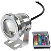 BDSHL Faretto a LED Luce Subacquea 10w Rockery Landscape Light IP68 Impermeabile 12V Telecomando Fontana Colorata con Luce Piscina (Color : 8-RGB+Control, Size : 12V-10w)