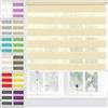 YANHONG Tenda a Rullo Oscurante 45 x 240 cm Protezione Solare,Privacy, Tenda a Rullo Con Protezione Solare, con Catenella per Finestra o Porta, Beige