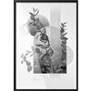 Generic Cornici Per Foto e Cornici Per Poster 70x100 cm Nero Montaggio A Parete Soggiorno Da Appendere PVC Artistica Plastica Regolare Sospeso Decorazione Casa Simmetrico - Aspetto Artistico