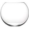 Inerra - Vaso per pesci rotondo in vetro, 15 cm, per fiori, bouquet e centrotavola