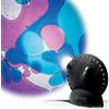 Mathmos Lampada-proiettore Space Projector Nero con dischetti ad olio Viola/Blu