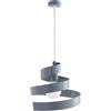 Belight Sospensione Moderna 1 Luce In Ferro Laccato Grigio