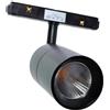 Planetitaly Faretto LED SPOT 15W per binario track magnetico elettrificato 48V luce dimmerabile barra luminosa bassa tensione luci negozio negozio vetrina ufficio