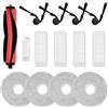 Generic Kit di accessori di ricambio, compatibile con Xiaomi Robot Vacuum S40 Pro (OV71GL) - Include 1 spazzola principale, 4 spazzole laterali, 4 filtri HEPA e 4 panni per mocio, accessori parti di ricambio