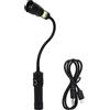 MUNEFE 1000LM Magnetic Flexible Work Light, LED Magnetic Pickup Tool, Magnetic LED Work Light for Auto Repair, Camping, Construction Lighting, Etc