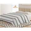 BANZAII TEXTILE INNOVATOR ONLINE Banzaii Telo Copriletto Multiuso 250x250 cm, Copridivano Universale, Telo Arredo per Letto e Divano, Copritutto Resistente Iris Beige