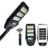 Generico LAMPIONE SOLARE LED 6500K SENSORE TELECOMANDO E STAFFA IP65 200W