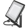 V-TAC Faro LED da Esterno 100W con Chip Samsung - [Ultima Generazione] - IP65-8200 Lumen - Proiettore Faretto LED Esterno Nero per Casa, Giardino, Garage - Impermeabile - Fari - Luce Bianca Fredda