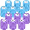 HuhWafee 72 pezzi Set di testine di ricambio per scopino per WC monouso, testine di ricambio in spugna blu con detergente, spazzola per WC per lavandino vasca piscina (72 pezzi due colori)