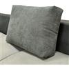 AQIGR Fodera Cuscino Divano 60x50 70x50 80x50 90x50 Ciniglia Federa Copricuscini Cuscin Divano Decorativi per Camera da Letto Soggiorno Sedie Divani Deco(Gray,90x50x18cm)