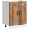 vidaXL Mobile Base lavello Kalmar Legno Vecchio 60x46x81,5 cm, Mobile Base Cucina, lavello Cucina Mobile Base, lavello Base