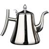Generic Teiera da Cucina con Infusore, Bollitore per Caffè per Piano di Cottura a Induzione, in Acciaio Inox 1L 1.5L 2L, Resistente alla Ruggine, Manico Comodo, Facile da Pulire (1.0L Argento)