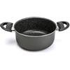 ALLUFLON Tradizione Italia Casseruola, Alluminio, Nero, 20 cm