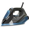 Black+Decker BXIR2801E - Ferro da stiro a vapore, 2800 W, ceramica, 180 g/min di vapore, vapore continuo a 45 g/min, funzione autopulente, doppio filtro anticalcare, spegnimento automatico, blu, oro