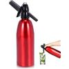 TBRFP Soda Maker | Soda Maker Portatile | Soda Siphon Bottle con Regolatore di Pressione | Aluminium Sparkling Water Maker per Succhi di Frutta Fatti in Casa, Mojito, Cocktail, Bevande