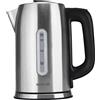 Sencor SWK1760BK BOLLITORE Elettrico, 2400 W, 1.7 Litri, Silver/Nero