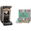 Caffè Stile Macchina Caffè Spinel Ciao Tortora + Confezione 50 cialde omaggio. Macchina da caffè a cialde ESE 44mm