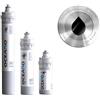 Oceano Filtro Sintered Carbon Block 0,3 Micron argentizzato (Small)