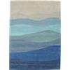 RugVista Feeling Handtufted Tappeto, 160 x 230 cm, Blu | Moderni, I nostri designers, Rettangolare, Pelo medio, Lavabile solo a secco, Oeko-Tex 100, Soggiorno, Sala da pranzo