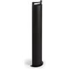 Dopo Lighting - Lampioncino da giardino LOOP nero led SMD 4000K (H.100cm). Faro da esterno per cortili e giardini.