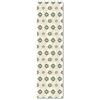 Panorama Tappeto in Vinile - Tappeti in PVC Grandi - Tappeto da Cucina, Corridoio e Soggiorno - Modello Vera Verde 80x300 cm