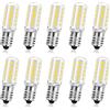 Ruiandsion 10pcs Lampadina LED E14 3W AC 200-240V 2835 32SMD Bianca, Equivalente a 30W Lampada Alogena con Attacco a Vite E14, Dimmerabile per Luci a Candela, Soffitti, Lampadari e Luci per Sale