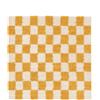 RugVista Chessie, Tappeto, Moderni, 200 x cm, Quadrata, Pelo medio, Soggiorno, Camera da letto, Lavabile solo a secco, Giallo/Off Bianco