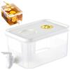 Youngwier Dispenser con rubinetto, 3L/5L/10L, dispenser per bevande con beccuccio prova di perdite, dispenser per bevande fredde, succhi di frutta, bevande fredde, succhi di frutta, tè freddo, limonata, birra