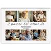 Maverton Tela personalizzata con foto e scritte - stampe personalizzate da parete grande o piccola - quadro con fotografia - pensiero speciale per la festa del papà - pazzi 60-50 x 70 cm
