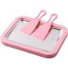 Generic Macchina per gelato istantaneo, piastra in acciaio inox, 10,24 x 8,2 cm, kit per gelato arrotolato, strumento per dessert, piastra di congelamento efficiente, per casa, cucina, feste, picnic, eventi