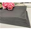 TESSILE & SERVICE SRL T&S -Set di 12 tovaglioli Stoffa in Puro Cotone di Colore Grigio - IN OFFERTA - MADE ITALY - Tovaglioli riutilizzabili mis.45x45 cm -