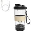 DONGKER Tazza Automescolante, 450 ml Tazza di Miscelazione Elettrica Ricaricabile Tramite USB, Tazze di Caffè per Casa, Ufficio, Viaggi, Latte, Cioccolata Calda