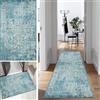 Mogetal Tappeto Passatoia Corridoio Cucina Lavabile Antiscivolo al Metro 40x150cm per Salotto Camera da Letto Ingresso Interno