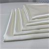 TESSILE & SERVICE SRL T&S SET 10 TOVAGLIOLI STOFFA DI RASO - ALTA QUALITA - COLORE PANNA - MISURA 50X50 CM - RASO IN MISTO COTONE - IN OFFERTA - MADE ITALY