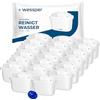 Wessper Cartucce filtranti per il Trattamento dell'Acqua 20 Unità | Compatibili con Brita Maxtra + | Riduce Cloro, Calcare e Impurità