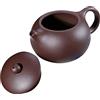 Housoutil Teiera in Terracotta Artigianale 200ml, Marrone, Elegante