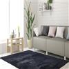 STGAO Tappeto Salotto 120 x 300 cm Lavabile Tappeti Pelosi Rettangolare per Soggiorno, Camera da Letto, Ufficio,Esterni, Corridoio, Nero