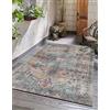 the carpet Palma - Tappeto robusto per esterni ed interni, design moderno, resistente alle intemperie e ai raggi UV, adatto anche per cucina o sala da pranzo, multicolore, 160 x 230 cm