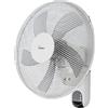 Bimar VM44 Ventilatore da Parete con Telecomando, Elica a 5 Pale Ø40cm, Comandi Elettronici e Telecomando 3 velocità e 3 modalità, Oscillazione Destra Sinistra, Kit Fissaggio Incluso