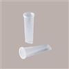 Lucgel Stampo Plastica Trasparente per Ghiaccioli Gelato Calippo monouso Fruitube Icetube 100 Pezzi Bocca Esterna 5 cm Bocca Interna 4,5 cm H 15 cm Lucgel