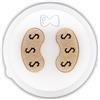 Pastidea - Trafila in bronzo e POM Trecce Rigate compatibile con Philips Pasta Maker Avance e Serie 7000